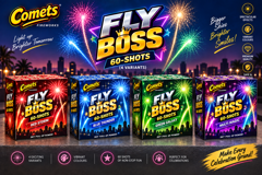 Fly Boss (4 Variants) 60-Shots