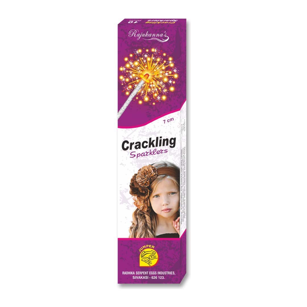 7 Cm Crakling Sparklers