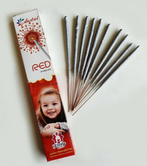10 Cm Red Sparklers