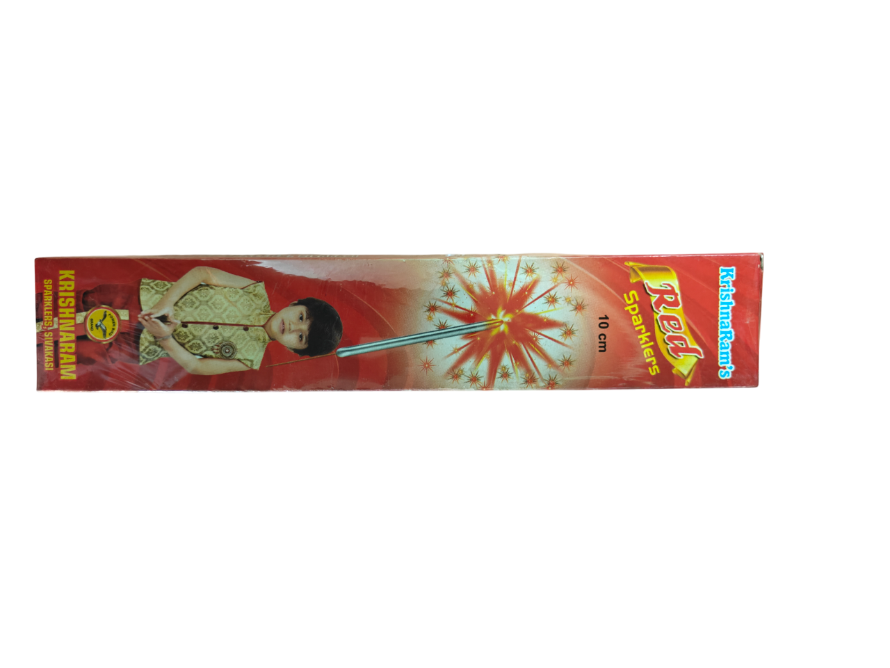 10 CM RED SPARKLERS
