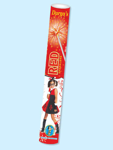 30 CM RED SPARKLERS (tube)