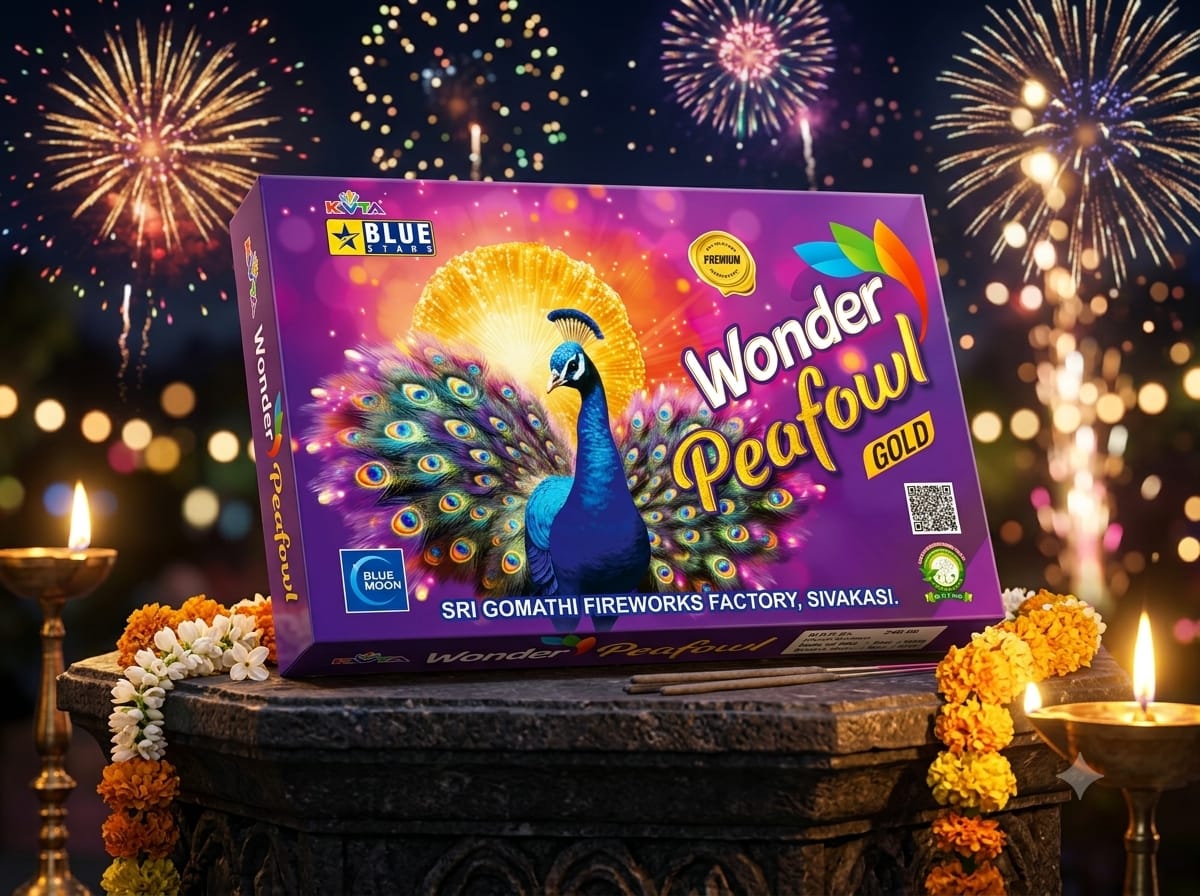 CRACKLING PEACOCK (5Wings)