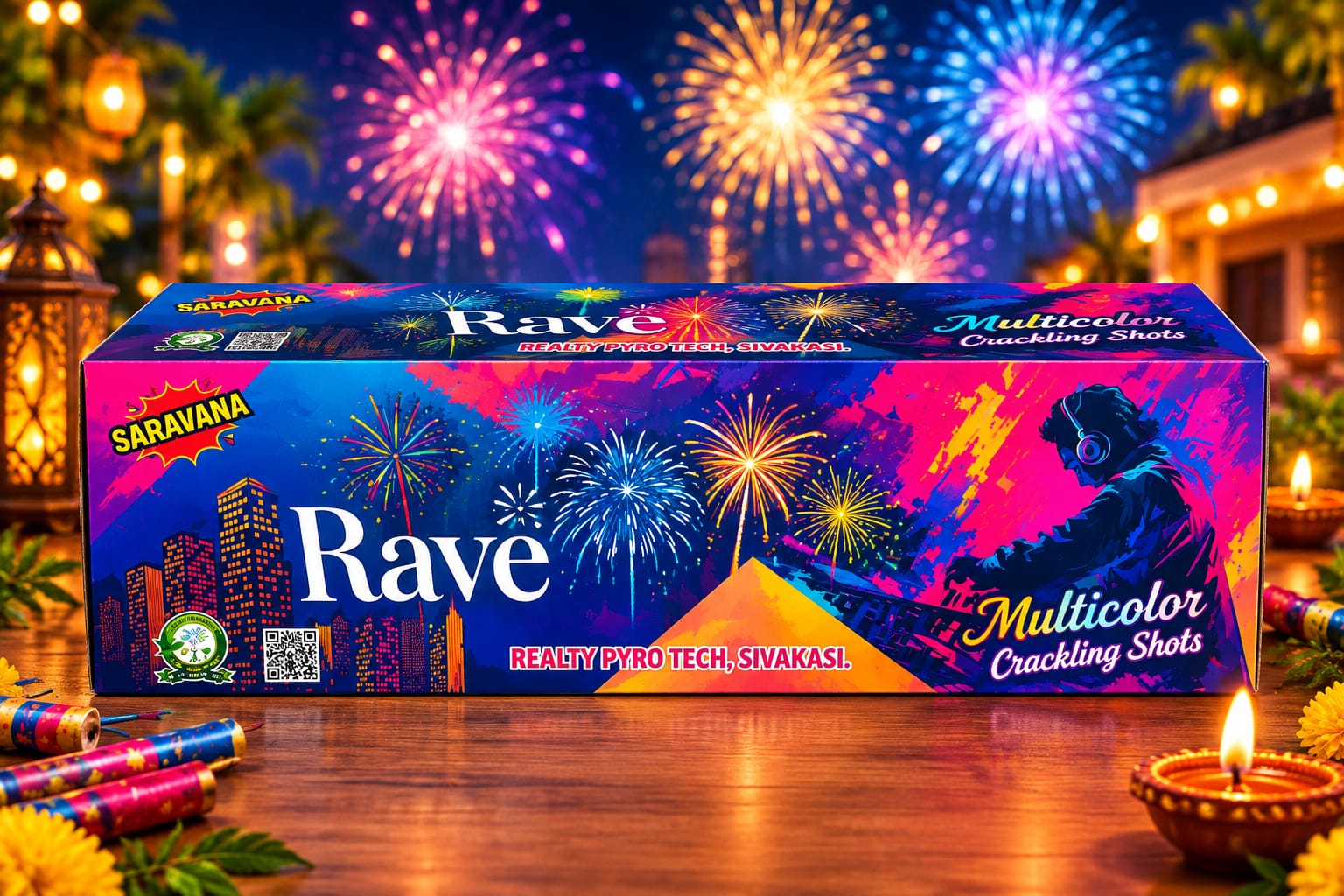 60 MULTI COLOUR SHOTS (BRAND)