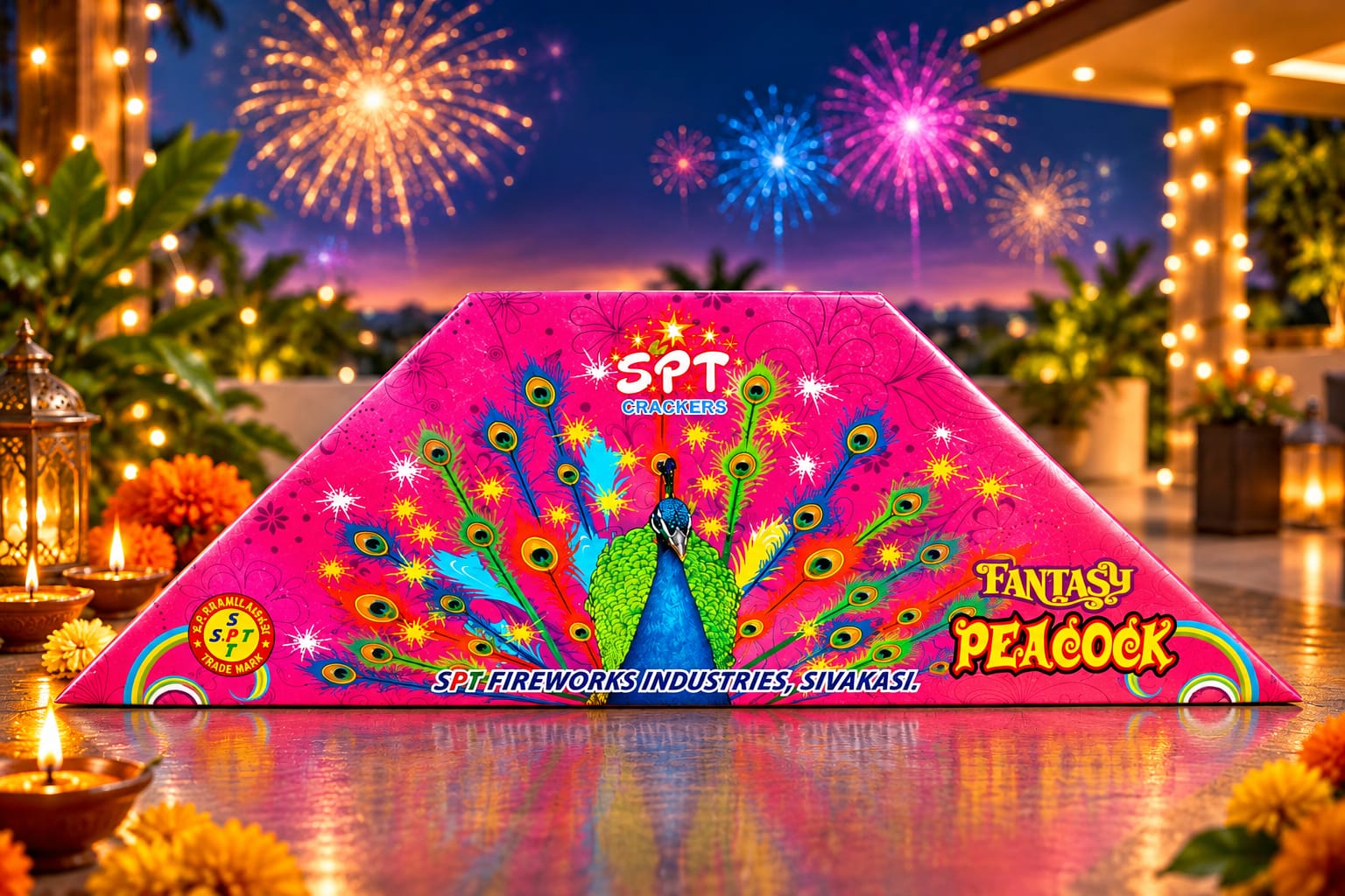 MULTI COLOUR PEACOCK