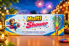 MULTI COLOUR SHOWERS
