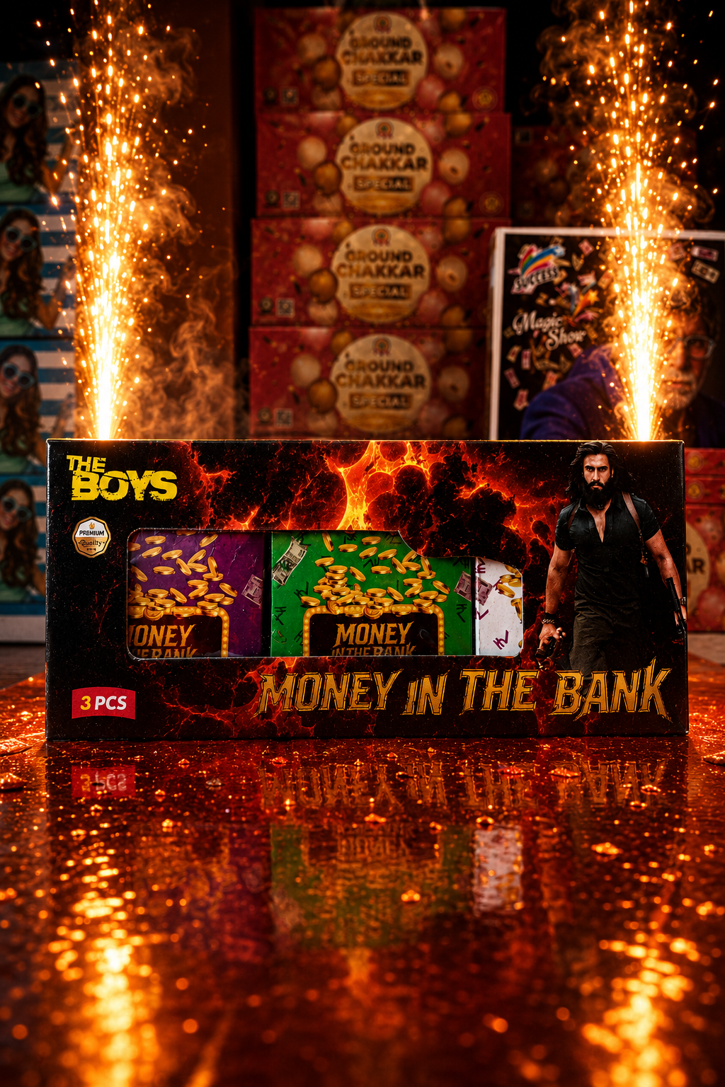 MONEY BANK (3 PCS)