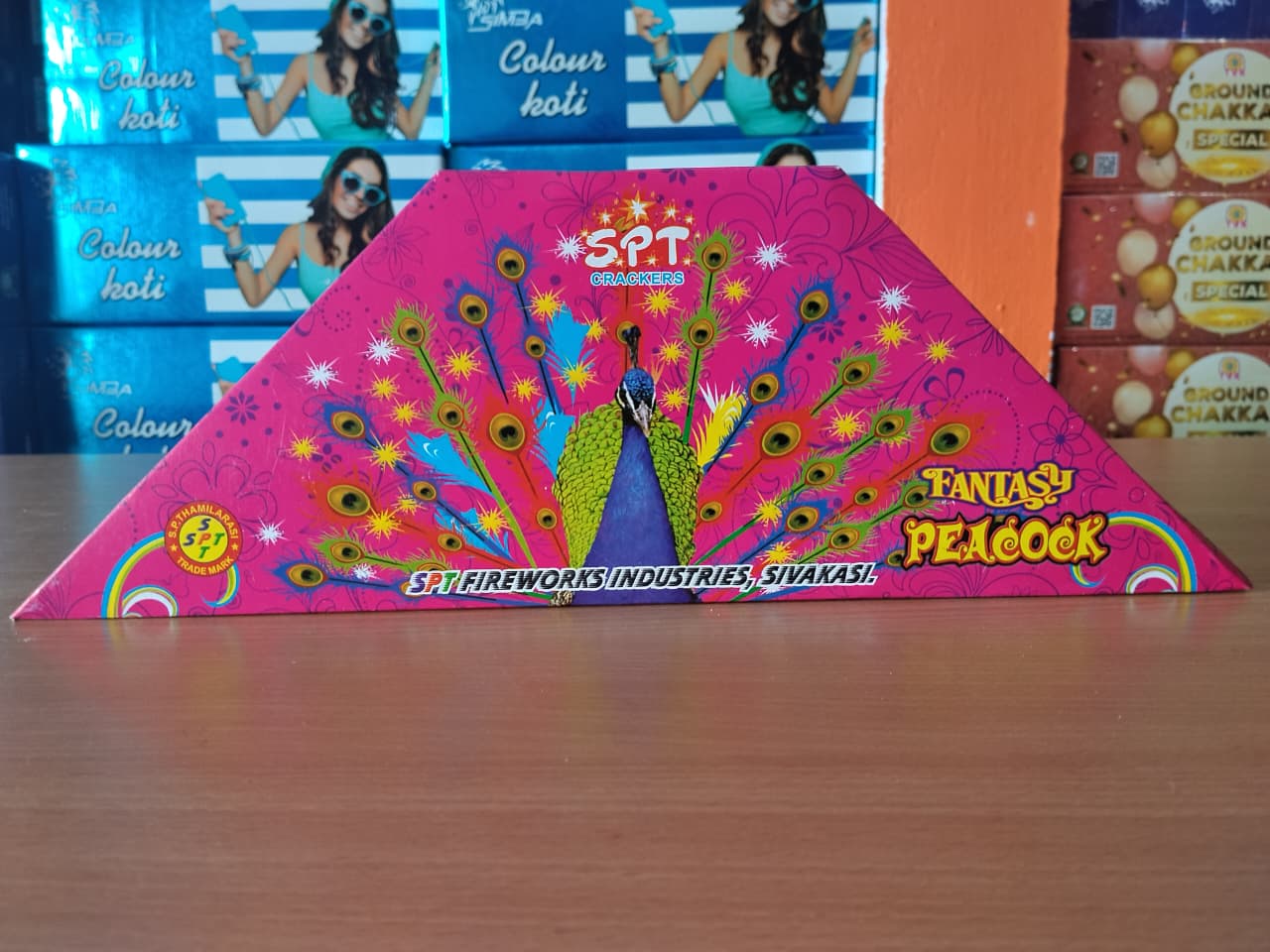 MULTI COLOUR PEACOCK