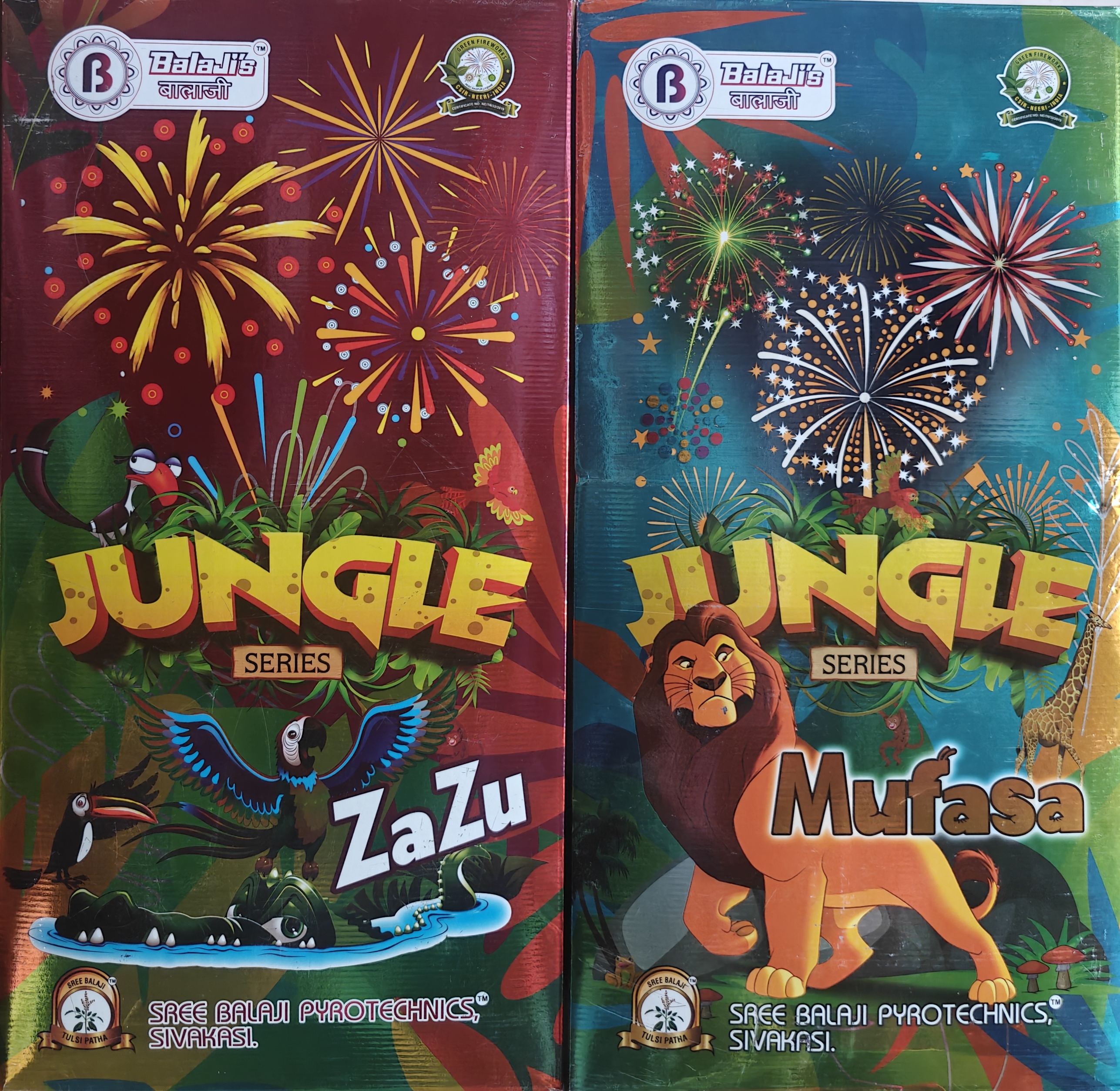 5" Sky Shot (Jungle) (3 Pcs)