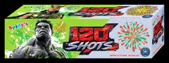 120 Shot Multi Colour