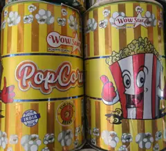 6" Popcorn Tin